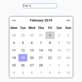 Custom Date Field Control